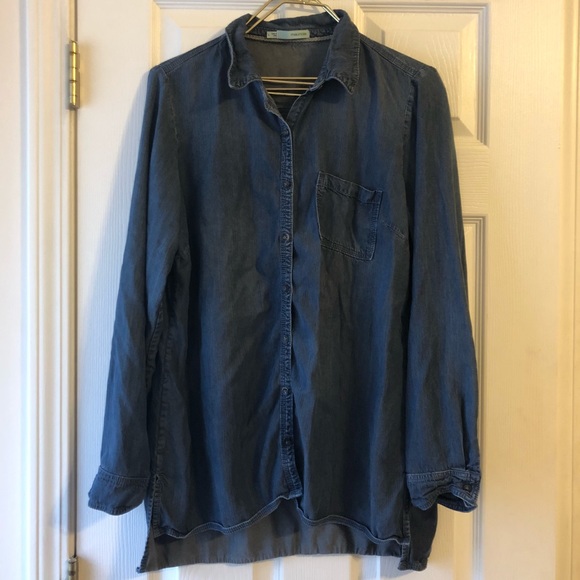 Maurices Tops - Super Soft Denim button up